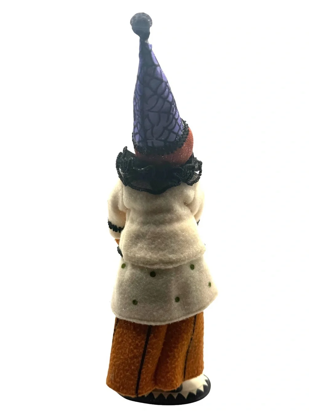 Vintage-Style Halloween Pumpkin Figurine